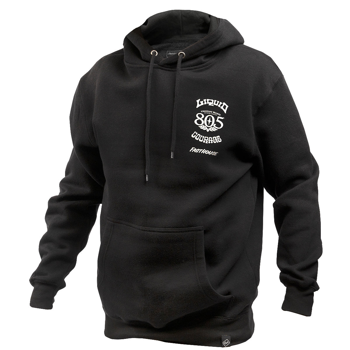 805 Liquid Courage Hooded Pullover - Black