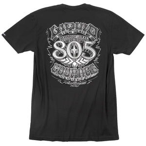 805 Liquid Courage Tee - Black