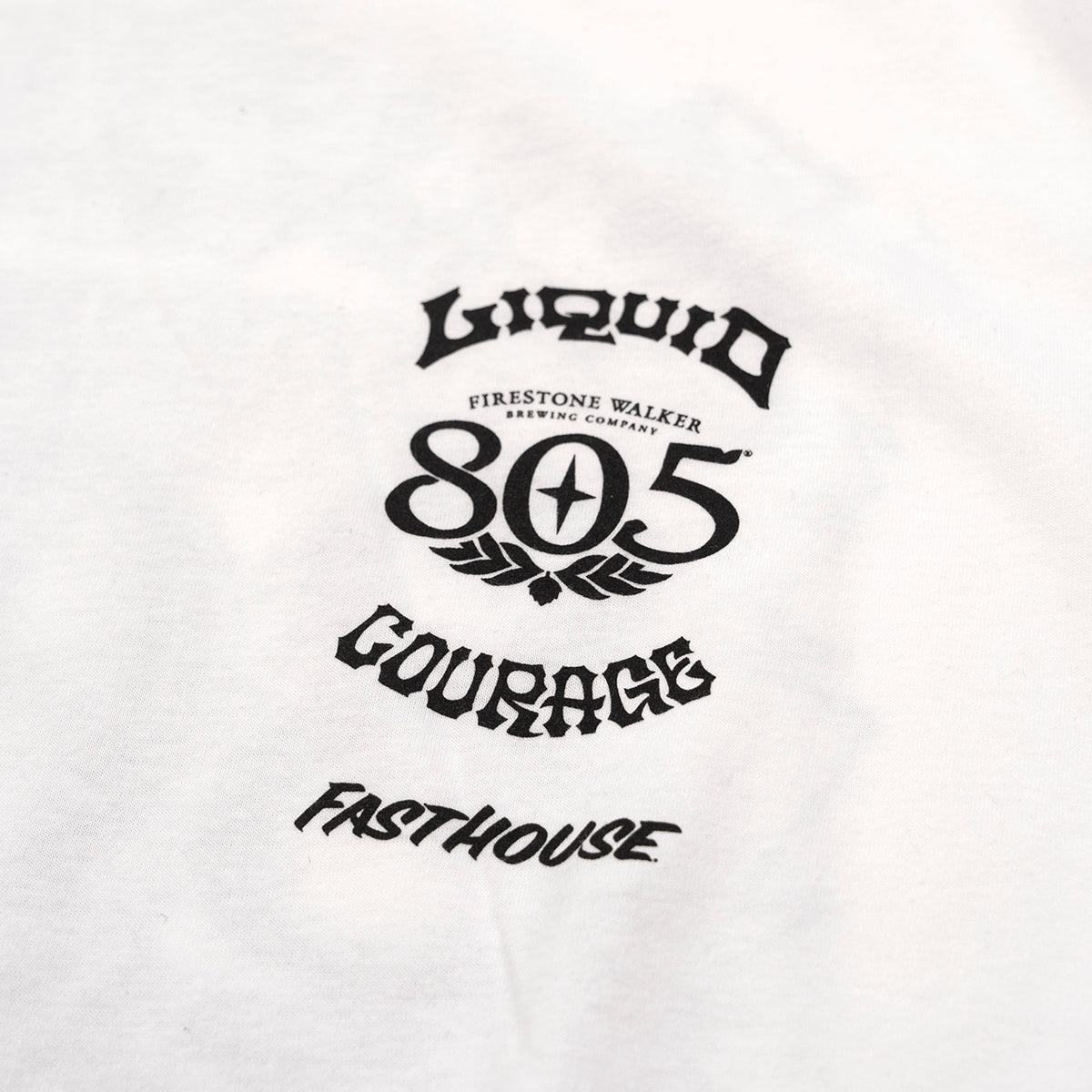 805 Liquid Courage Tee - White