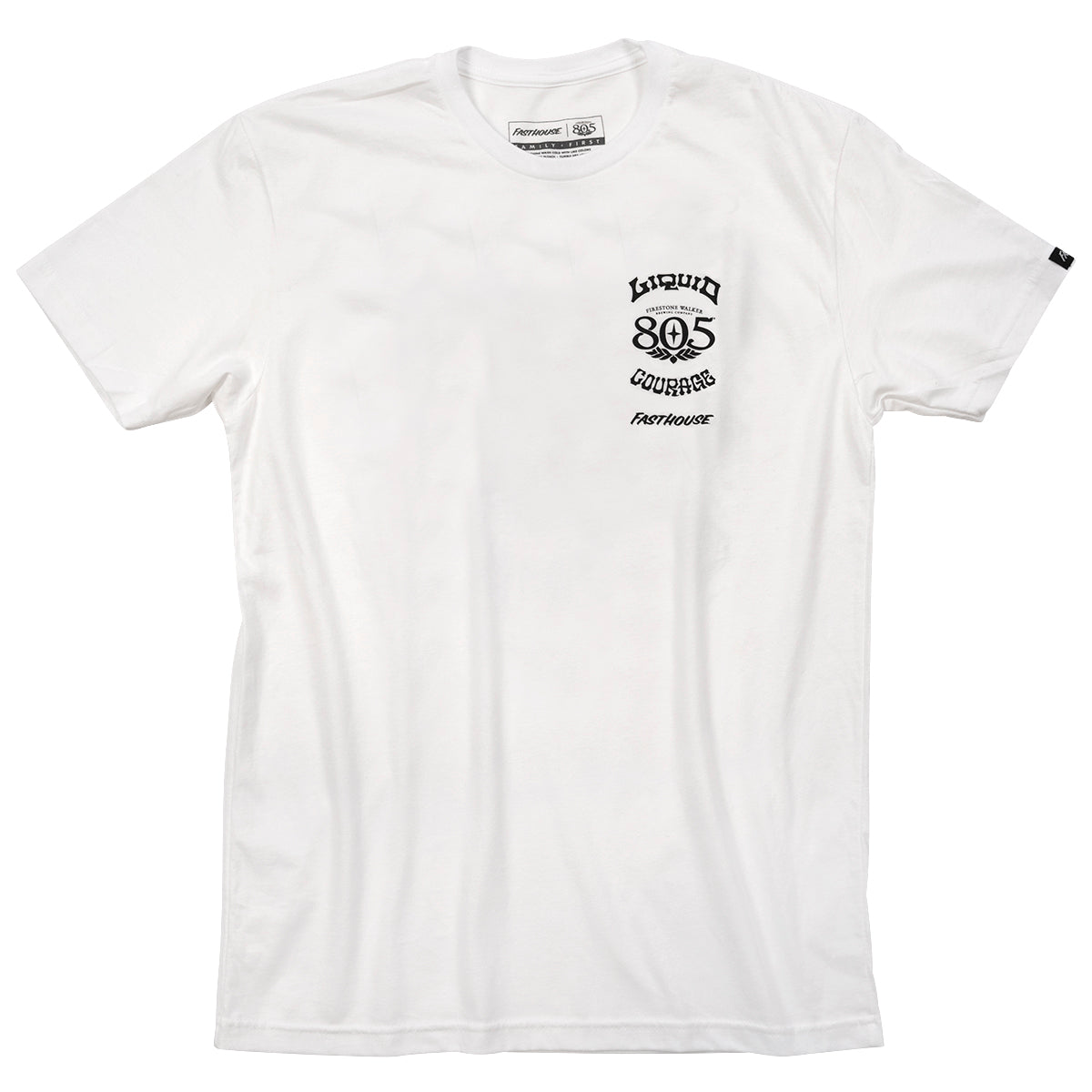 805 Liquid Courage Tee - White
