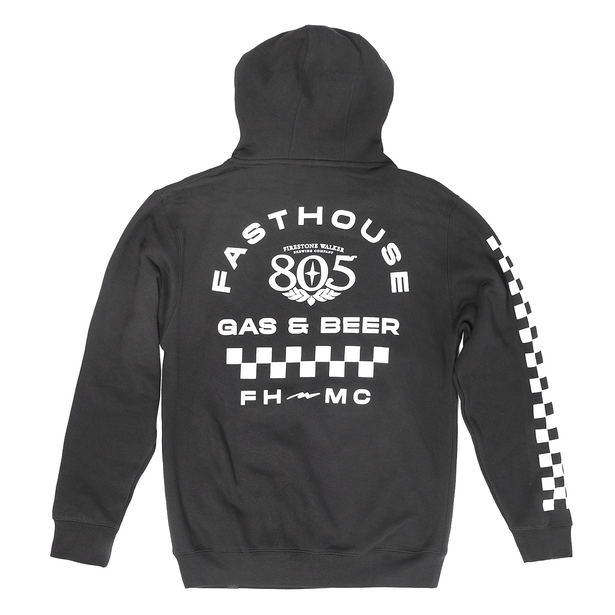 805 Parallel Hooded Pullover - Black