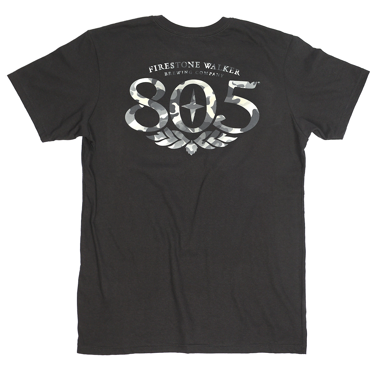 805 Premier Original Heavyweight Tee - Black/Camo