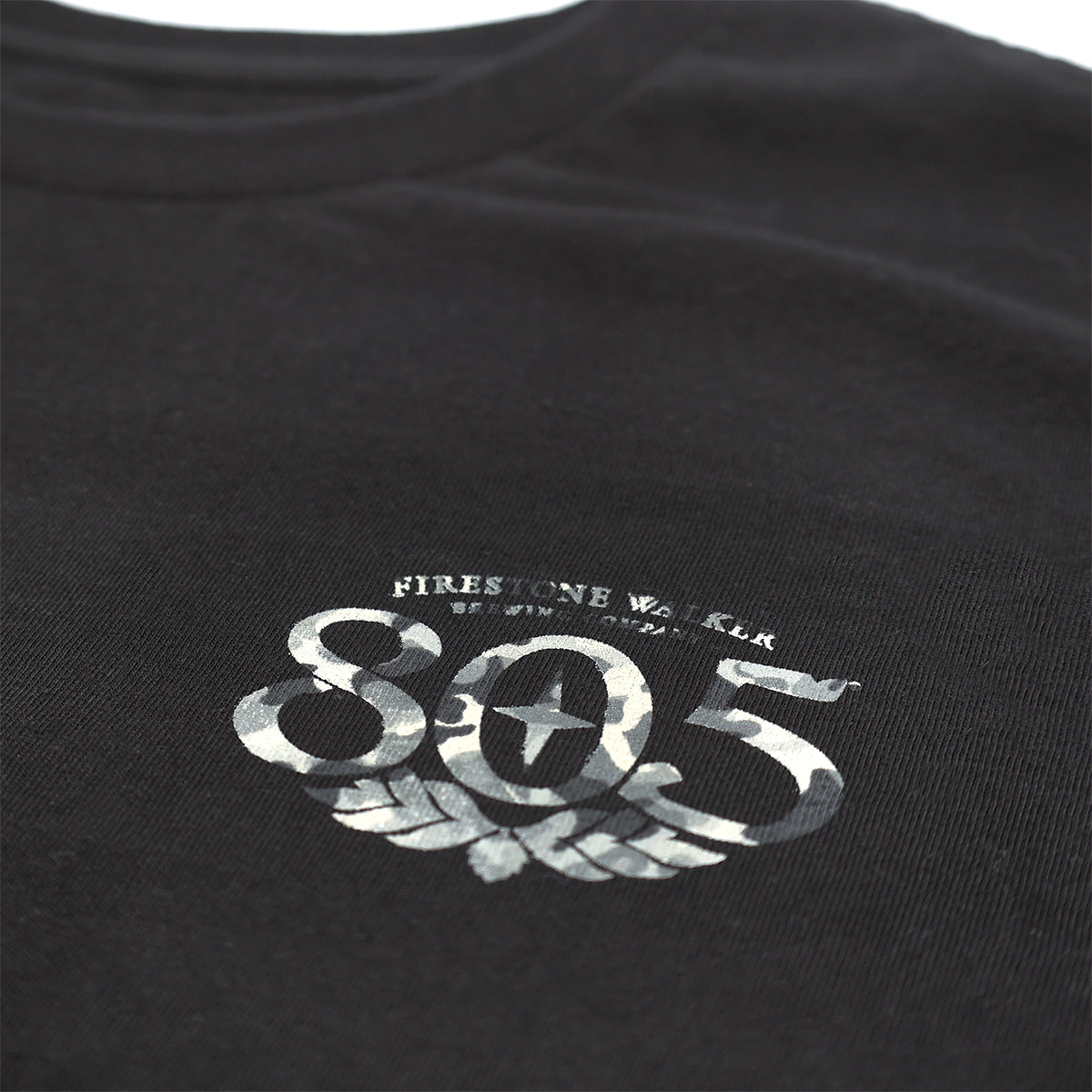 805 Premier Original Heavyweight Tee - Black/Camo