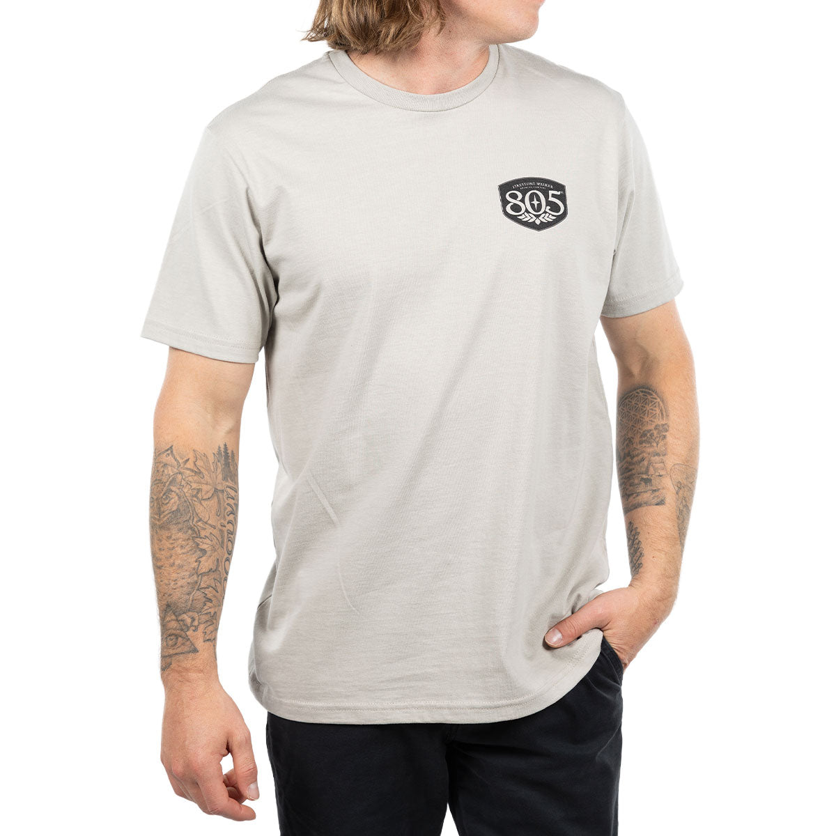 805 Premier Outlaw Tee - Light Gray