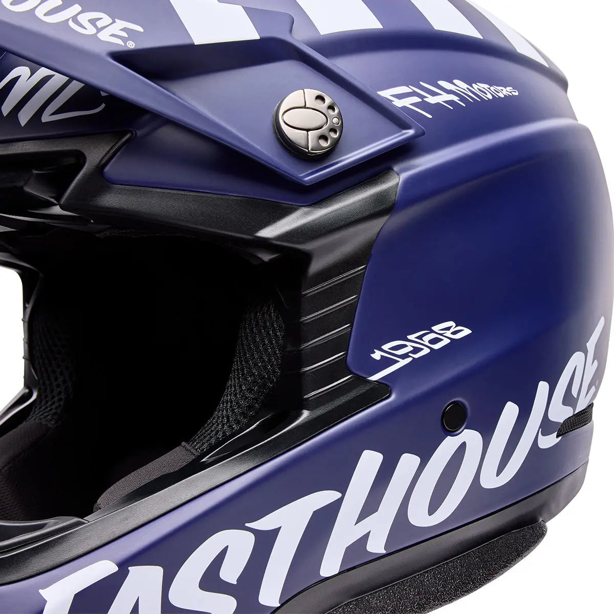 Bell Helmets Moto-10 MIPS Helmet Navy Fasthouse S Bell Helmets Moto-10 MIPS Helmet Navy Fasthouse S