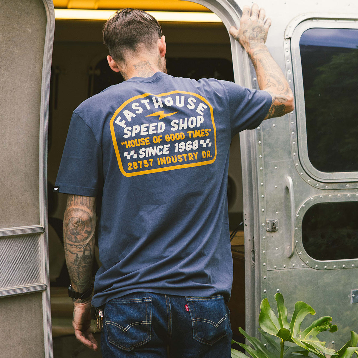 Junction Tee - Indigo