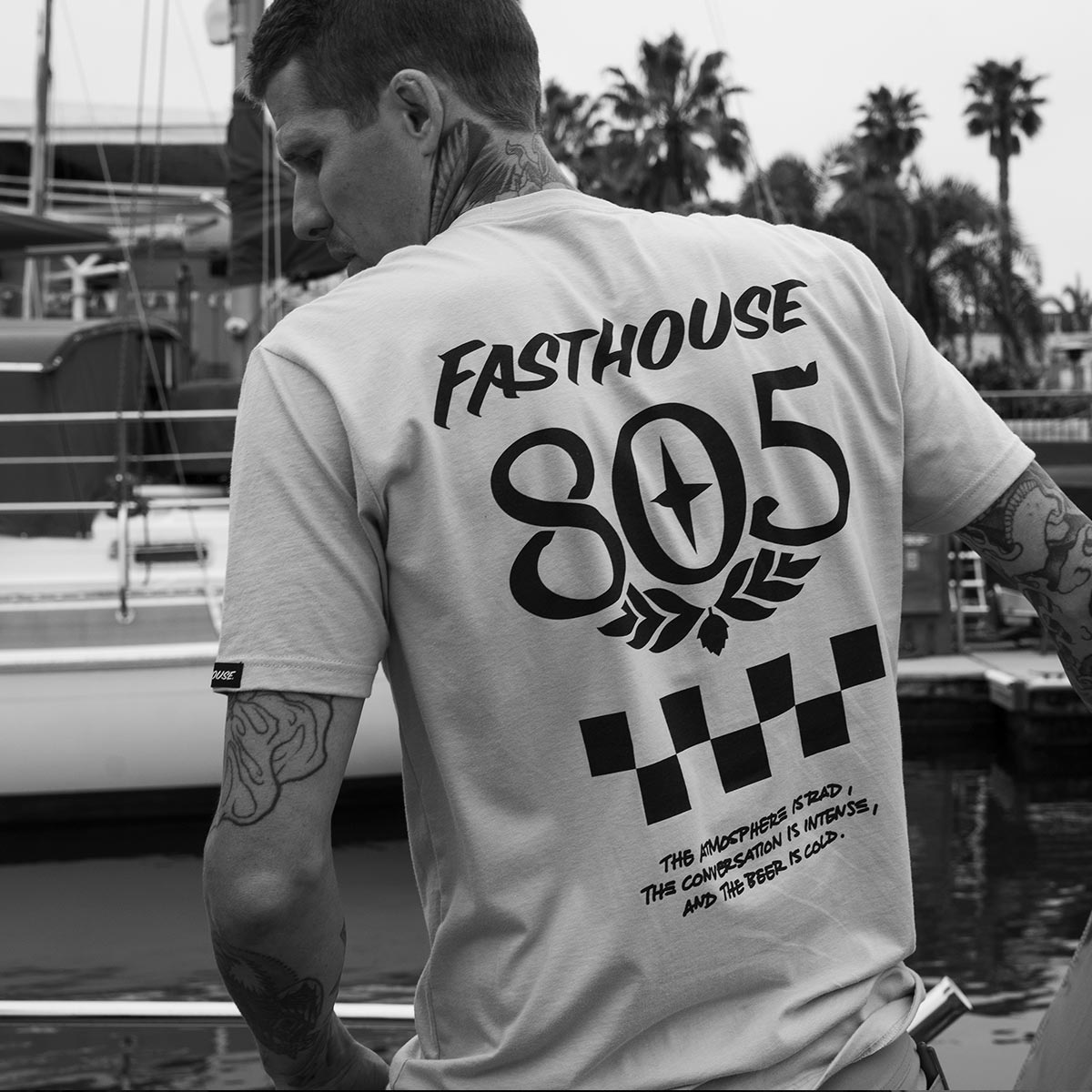 805 Atmosphere Tee - Light Gray