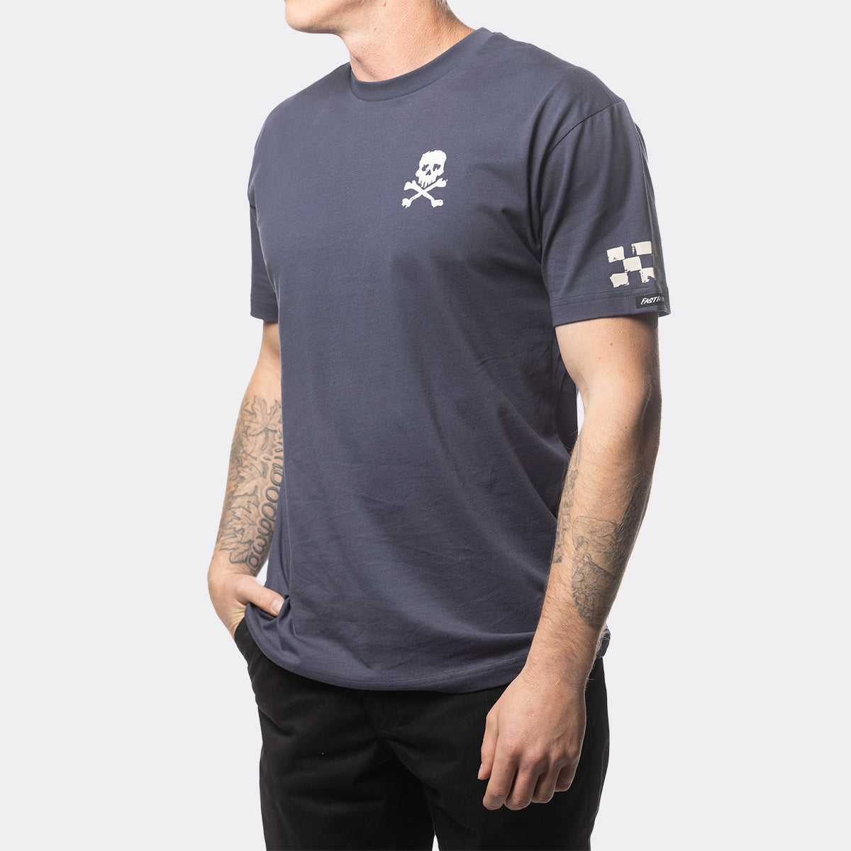 Alkyd Tee - Indigo