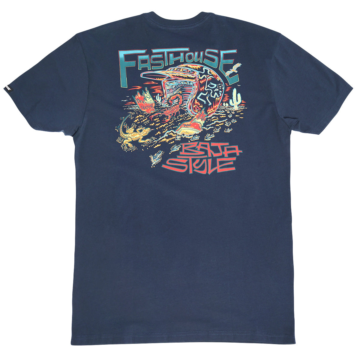 Baja Style Tee - Navy
