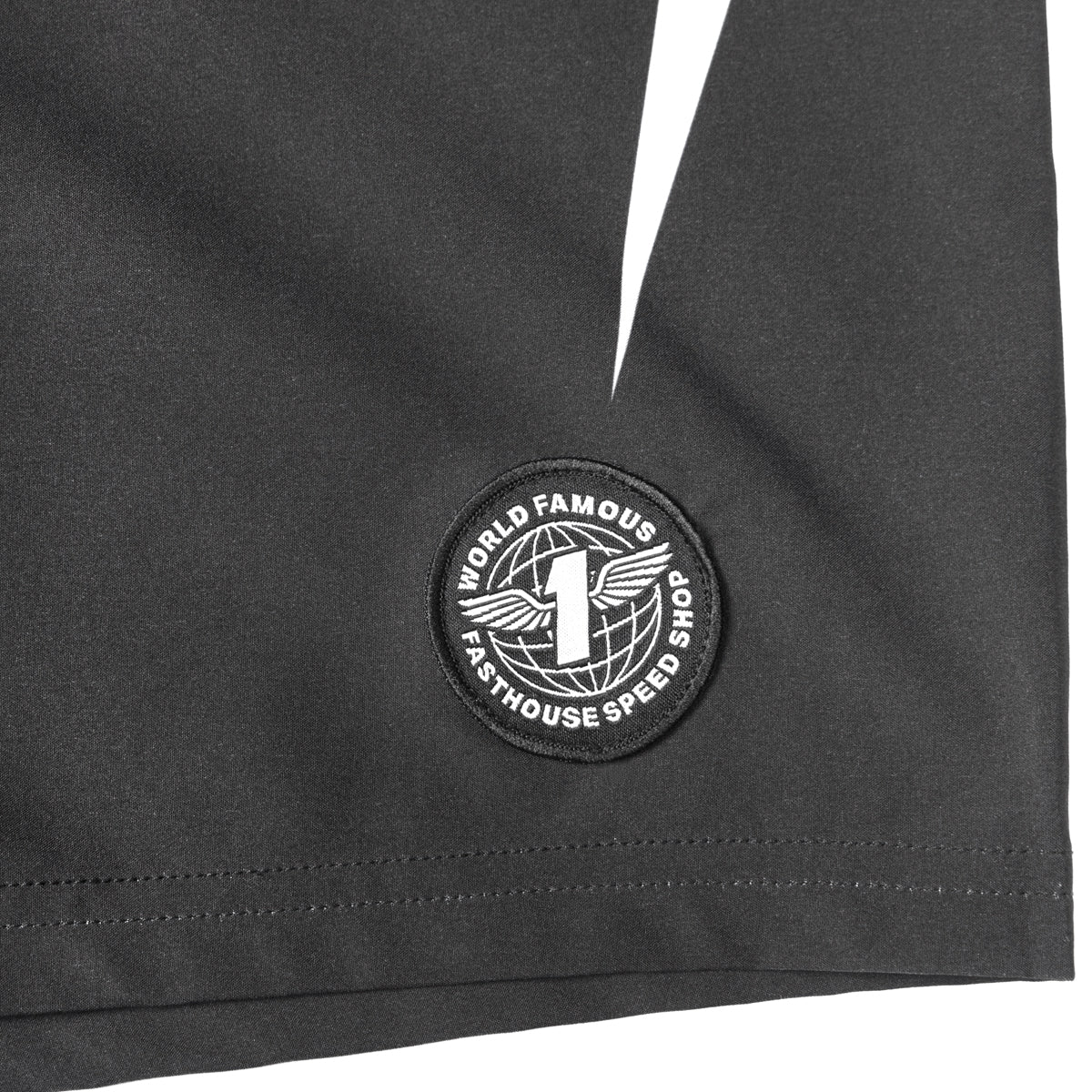 Blitzed 17" Boardshort - Black