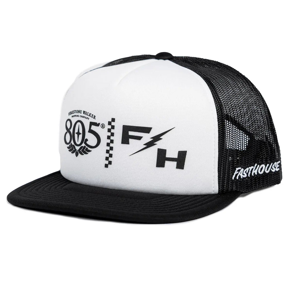805 Bond Hat - White/Black - Fasthouse