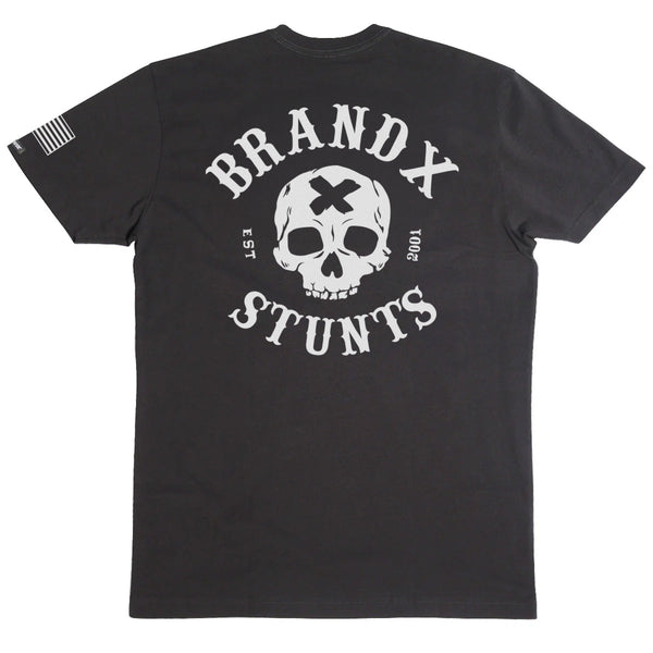 即完売 Malbon x CLUBHAUS Tour Tee XL BrandX__Skull_Tee_Black_B_1200