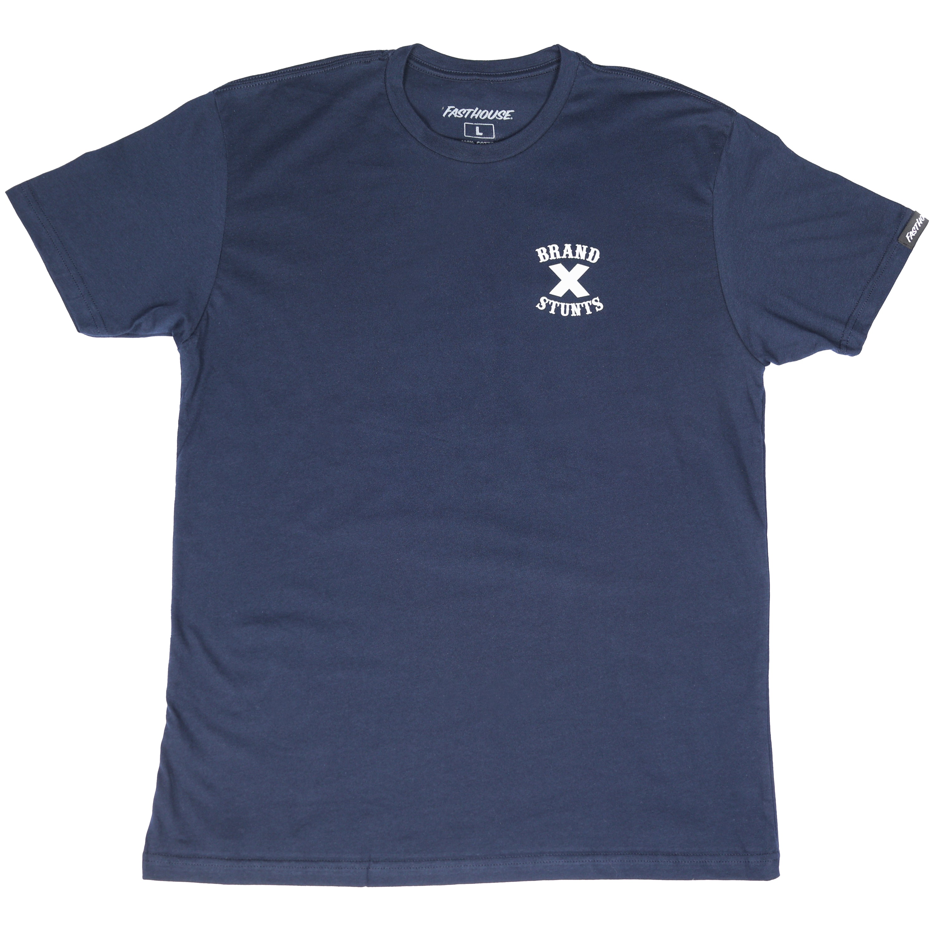Brand X Logo Tee - Navy