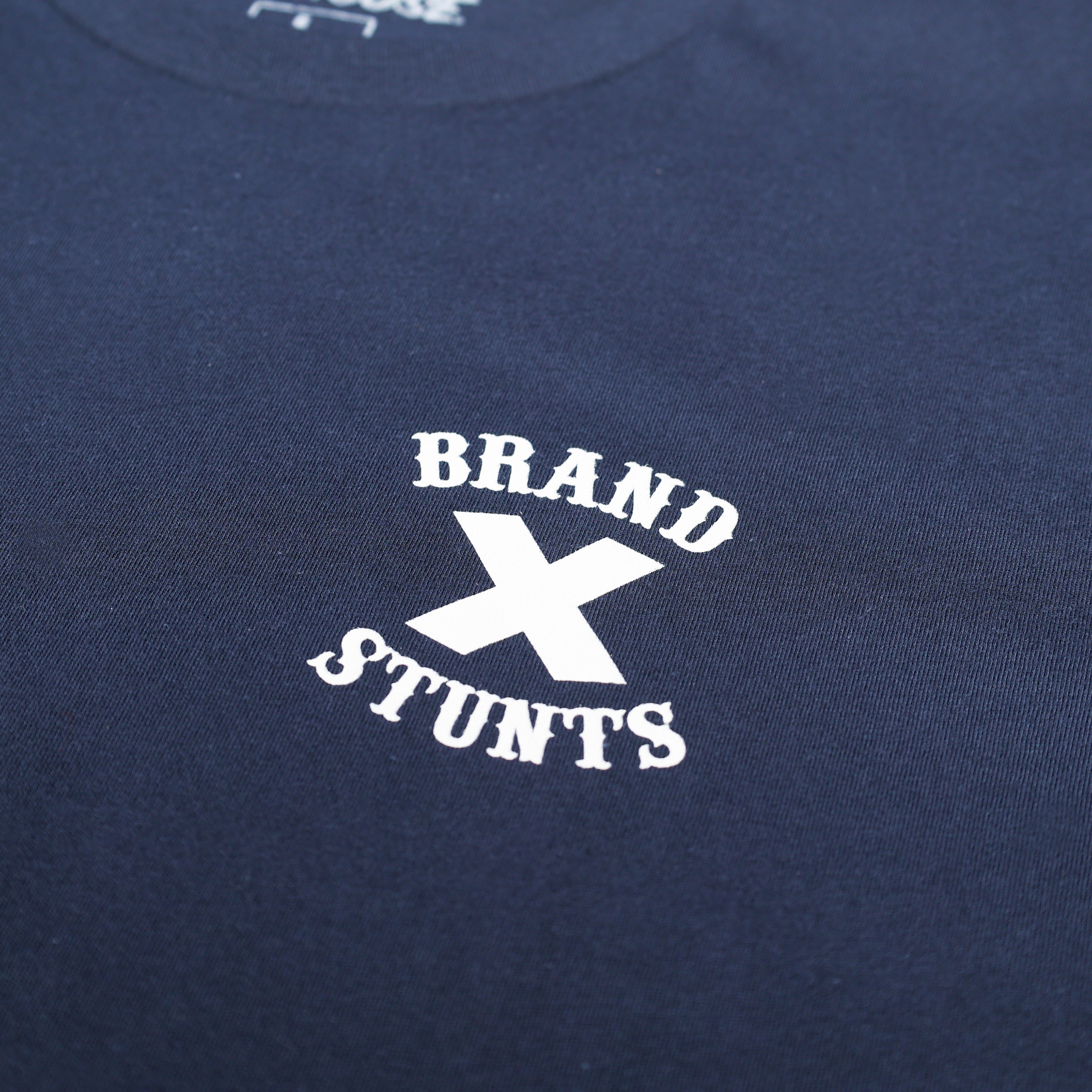 Brand X Logo Tee - Navy