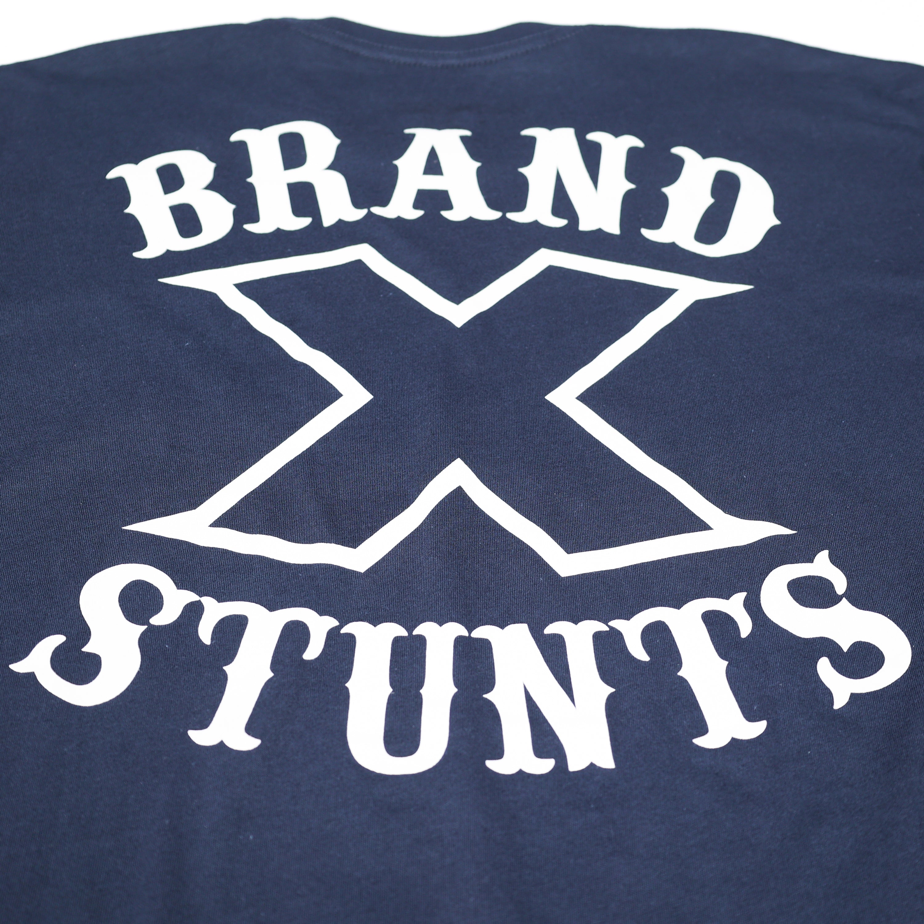 Brand X Logo Tee - Navy