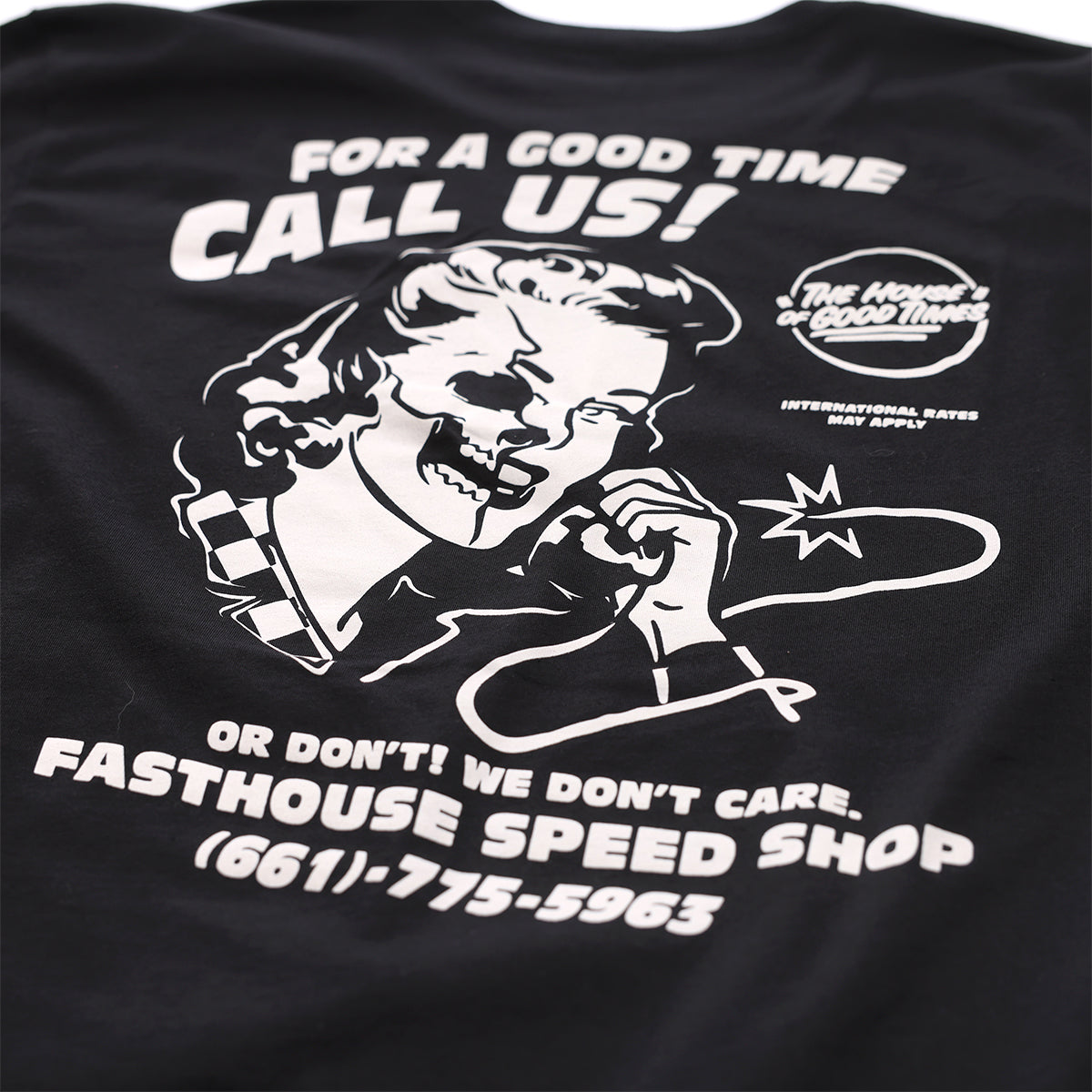 Call Us Tee - Black
