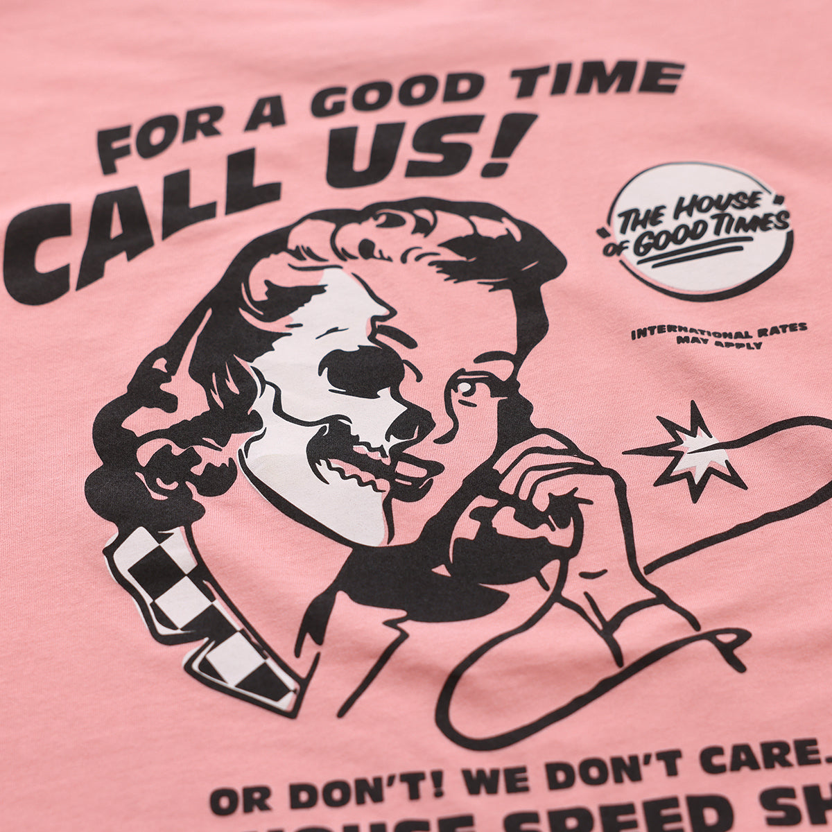 Call Us Tee - Desert Pink