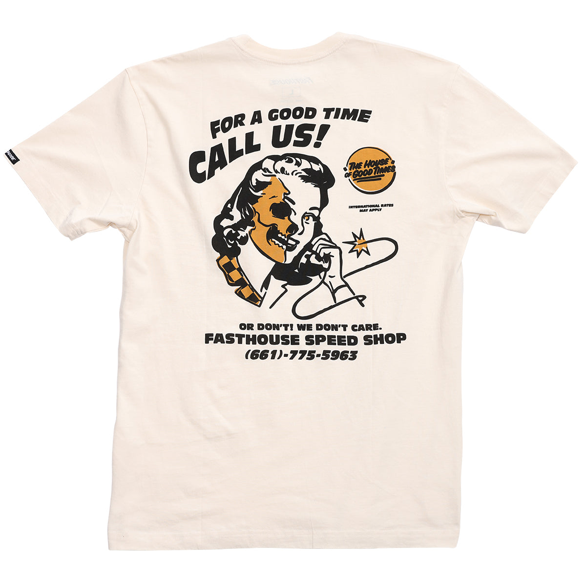 Call Us Tee - Natural