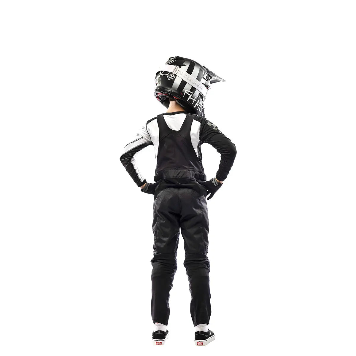 all black gear Fasthouse Youth Carbon Motorall 28 Black