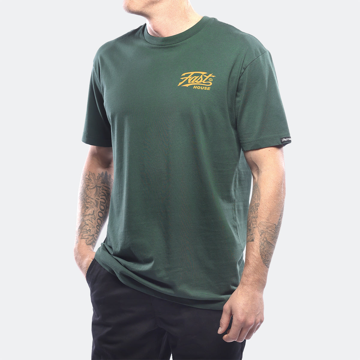 Carrera Tee - Forest Green
