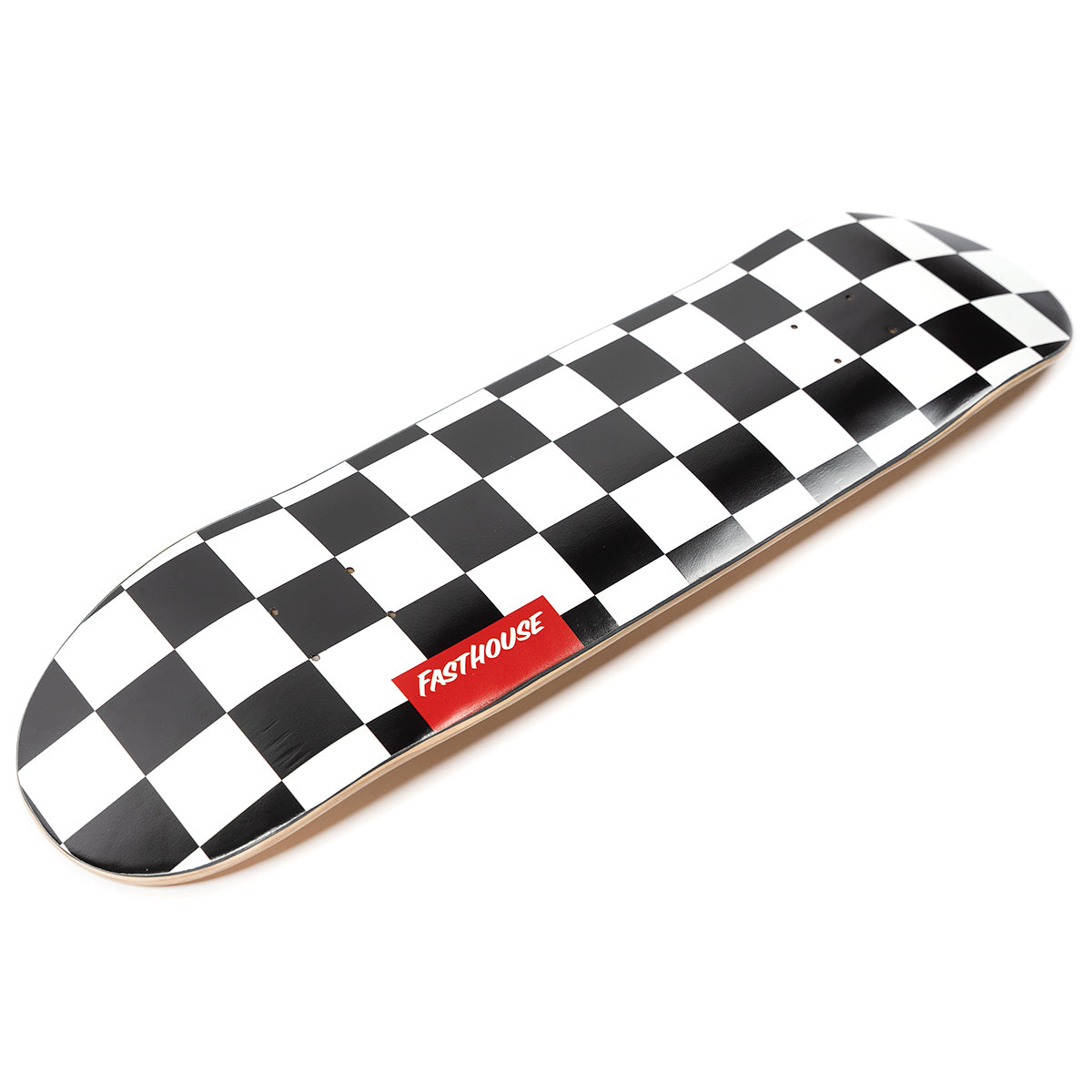 Checker Skateboard Deck, 8.25"