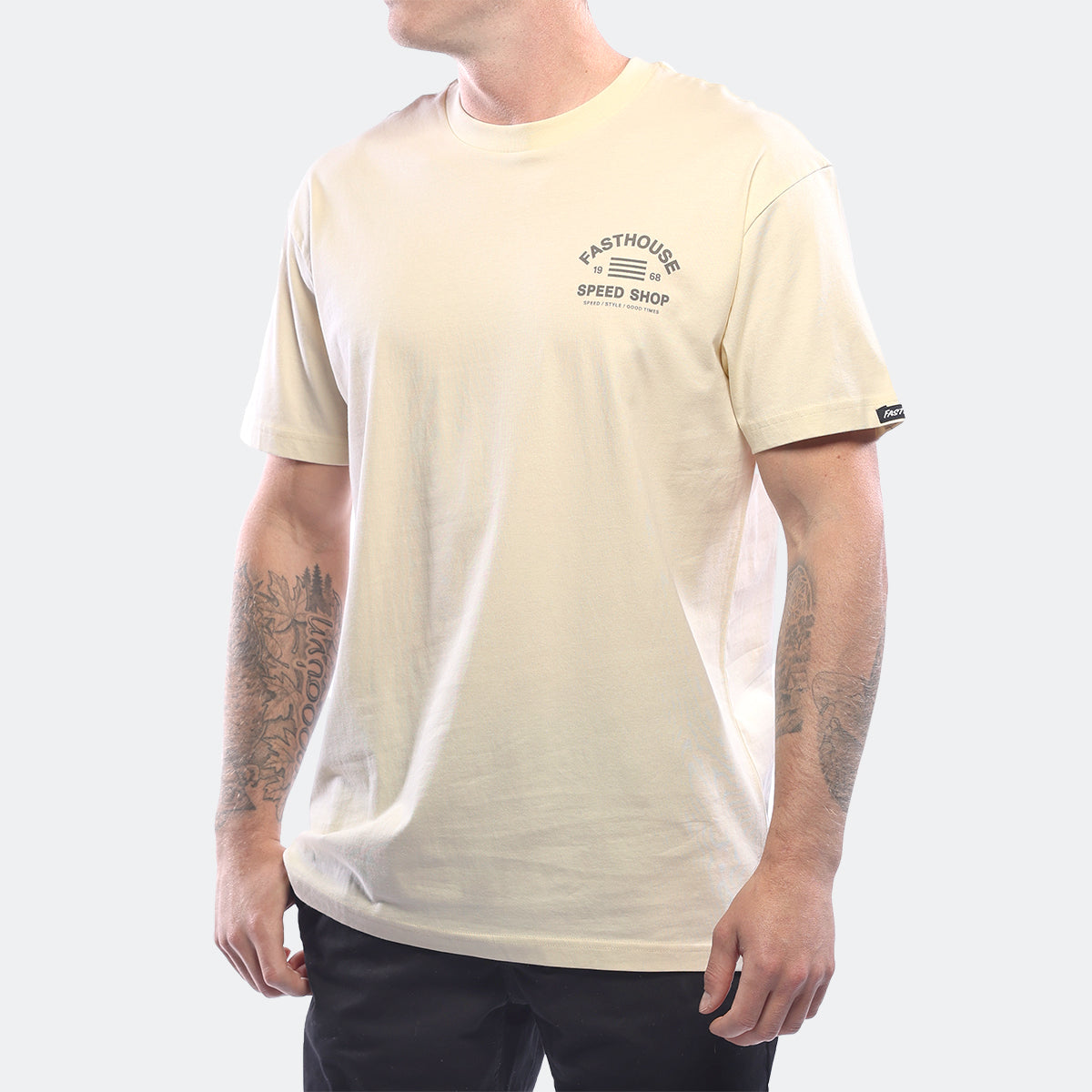 Cobalt Tee - Natural