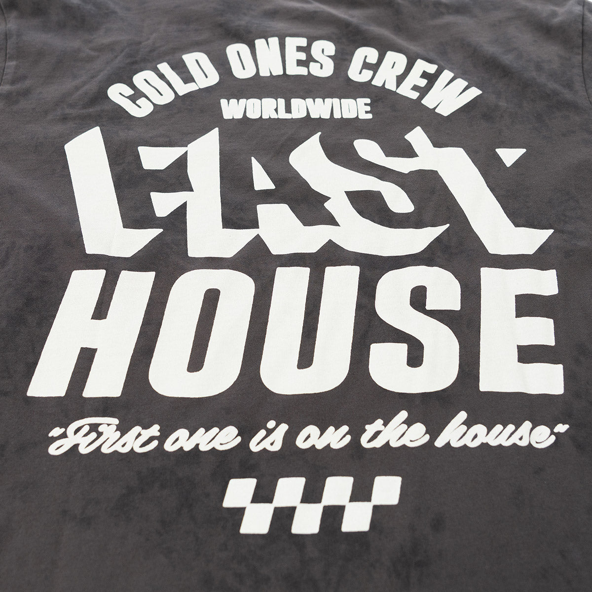 Cold Ones Tee - Black Crystal Wash