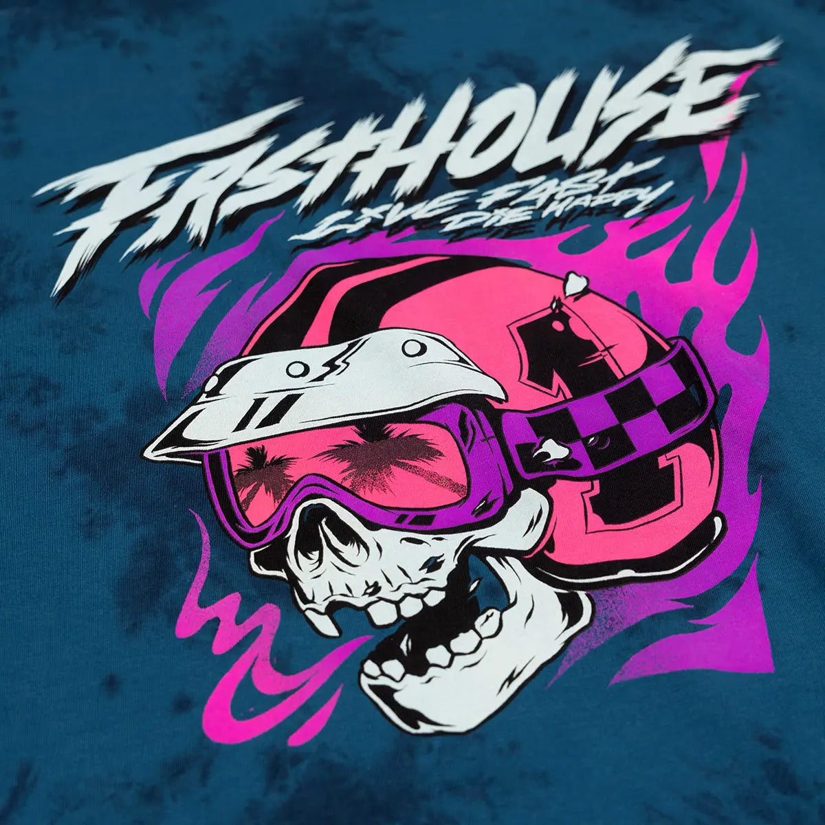 Destroyer Tee - Indigo Crystal Wash Fasthouse