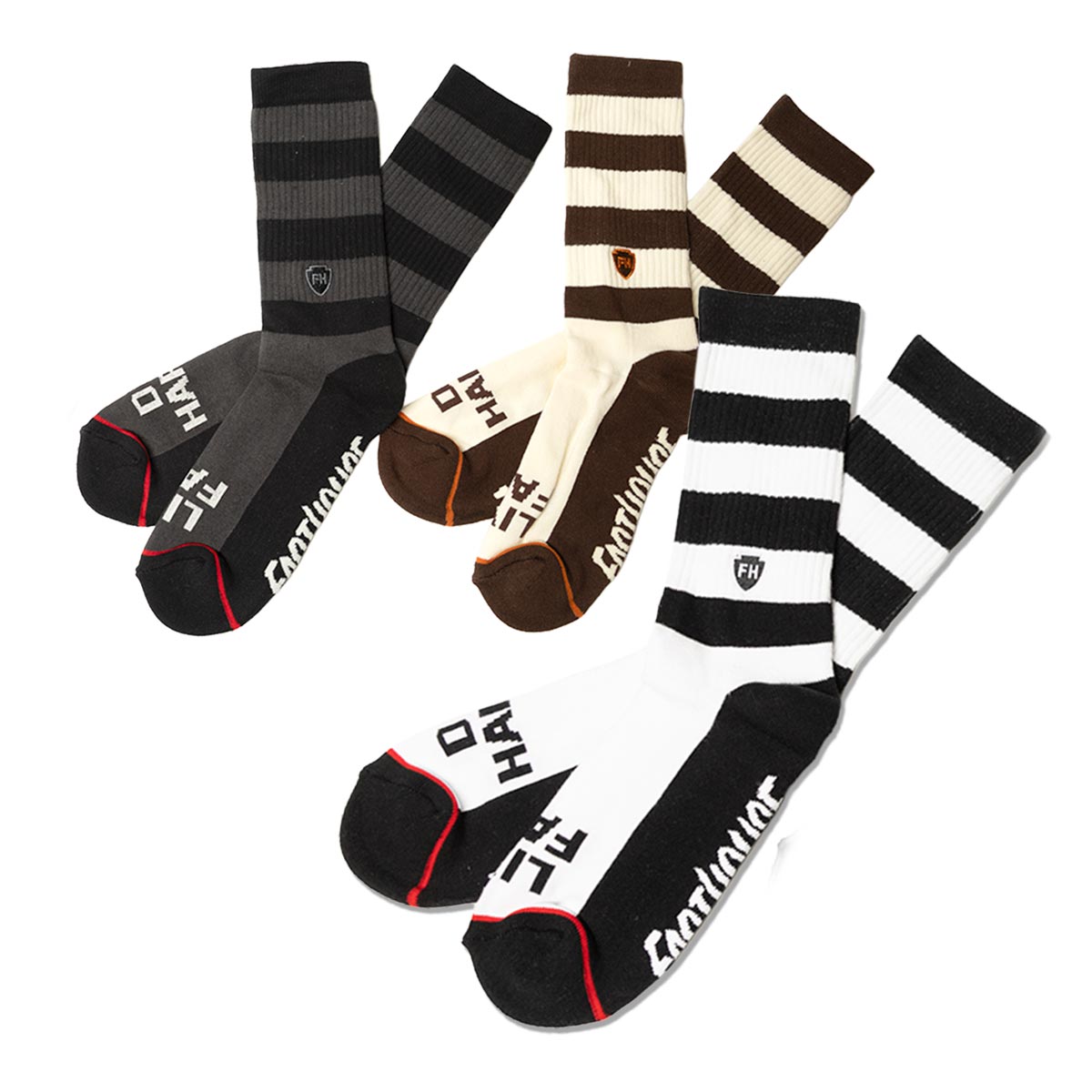 Die Happy 3-Pack Socks- Multi