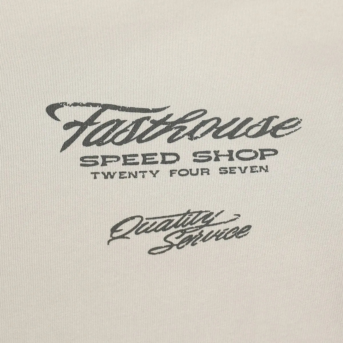 Drive In Tee - Light Gray Fasthouse