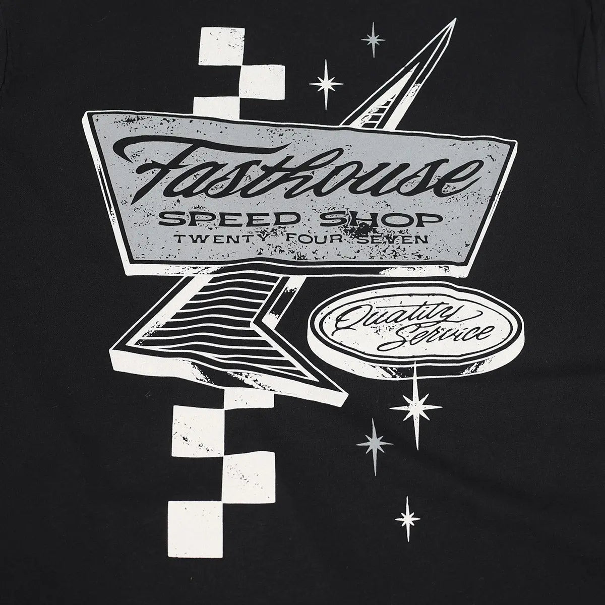 Drive In Tee - Black Fasthouse