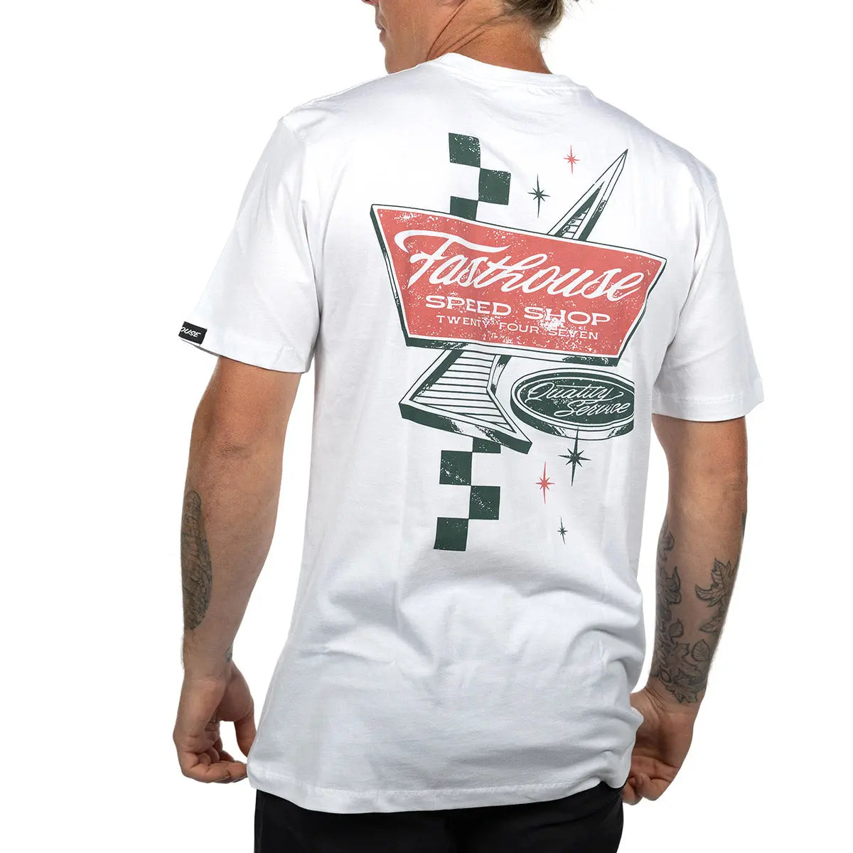 Drive In Tee - White Fasthouse