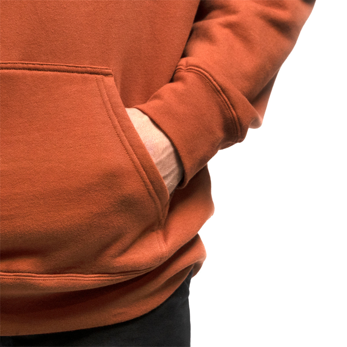 Easy Rider Hooded Pullover - Rust