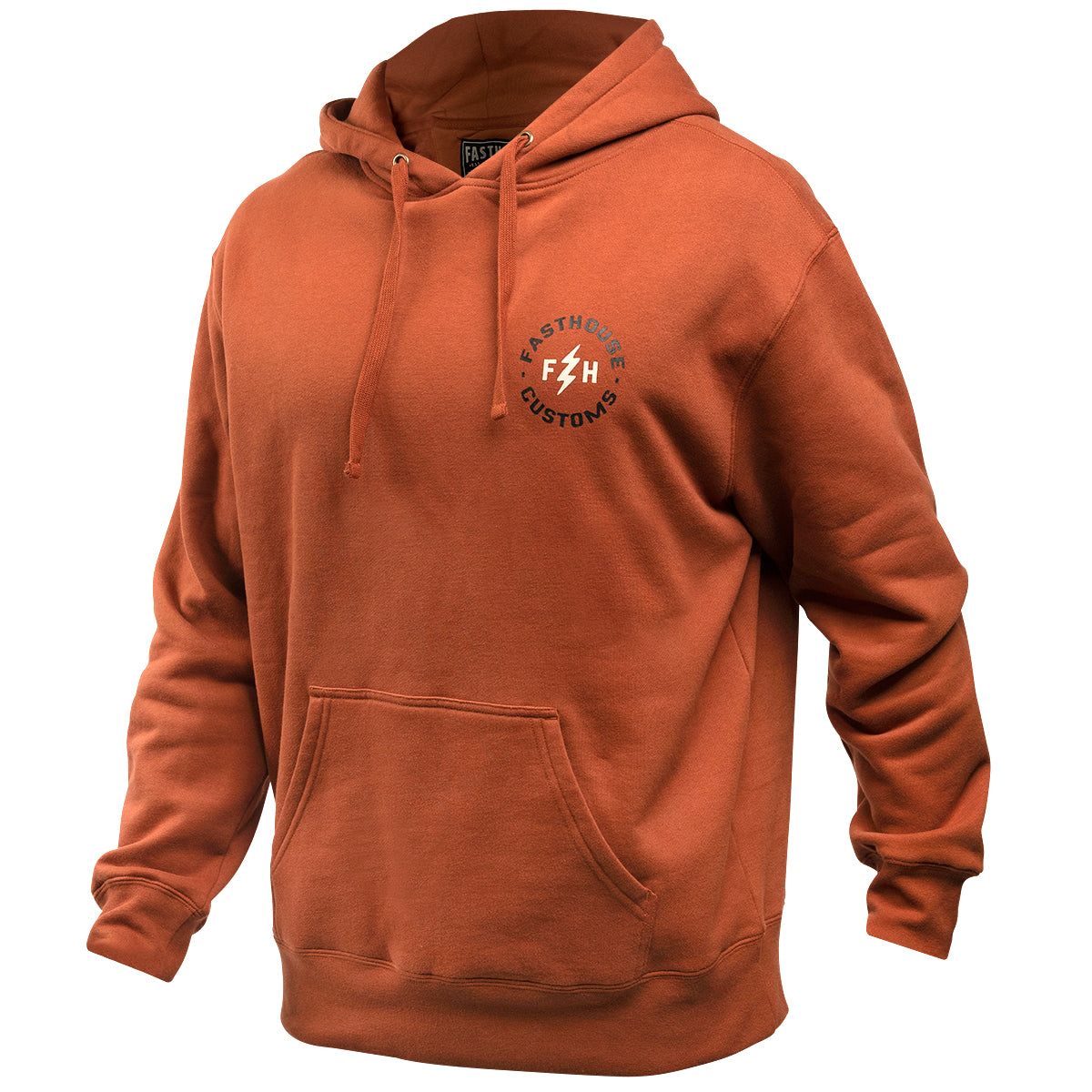 Easy Rider Hooded Pullover - Rust