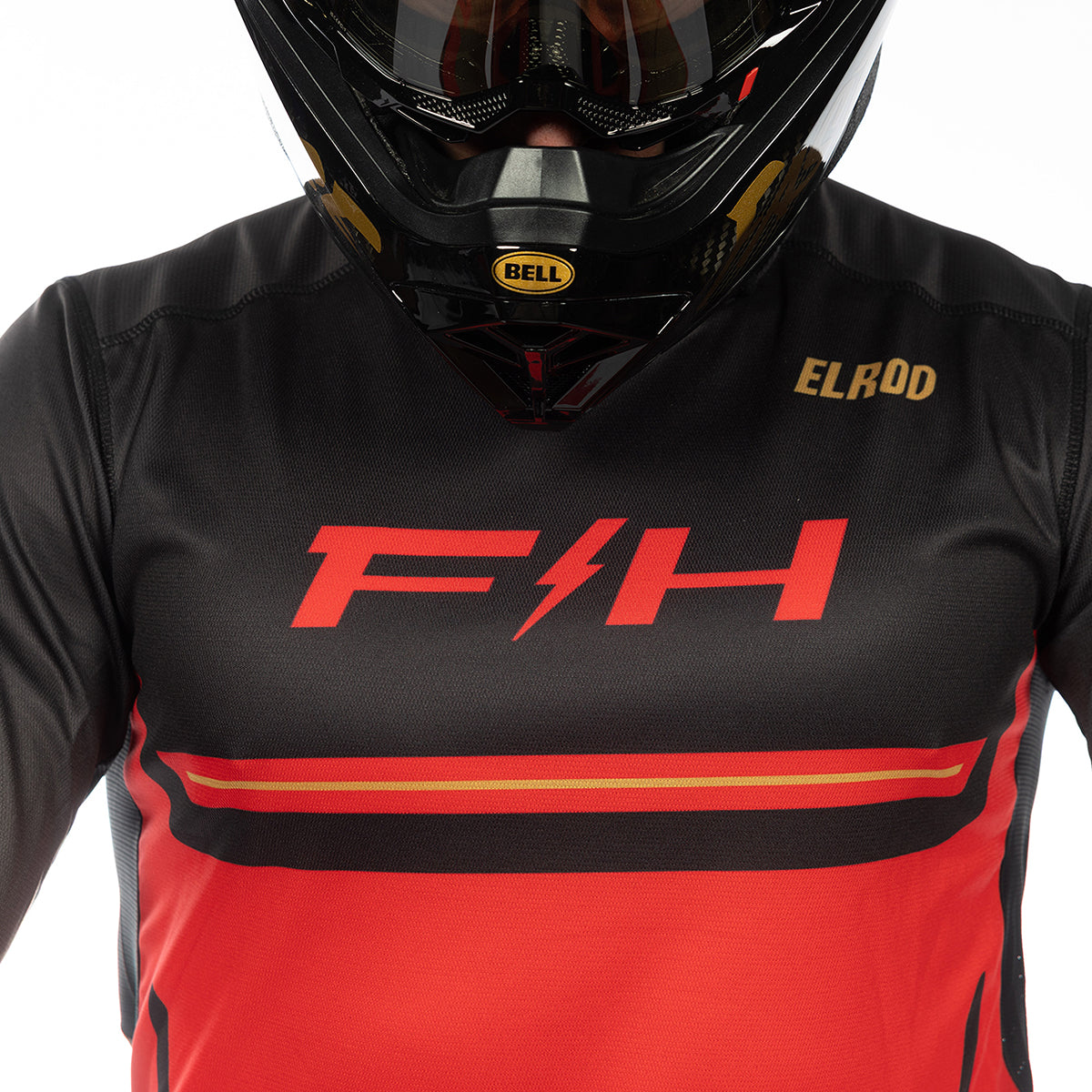Elrod React Jersey -  Racing Red/Black