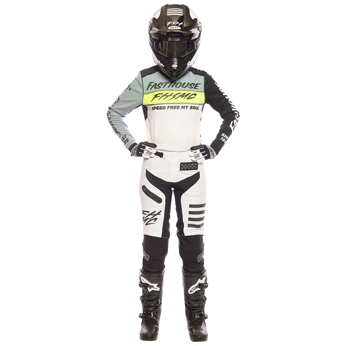 Elrod Evoke Women's Jersey - Skyline/White