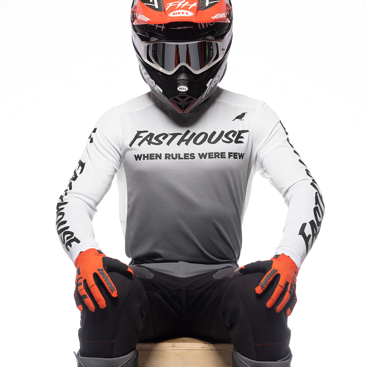 Elrod Nocturne Jersey - White/Gray