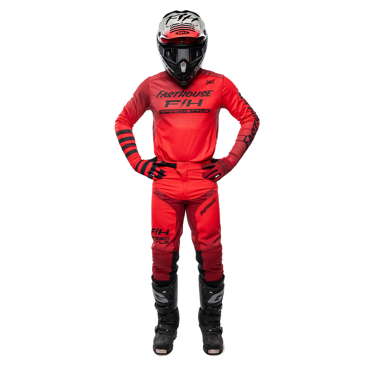 Elrod Ether Pant - Red/Jester Red