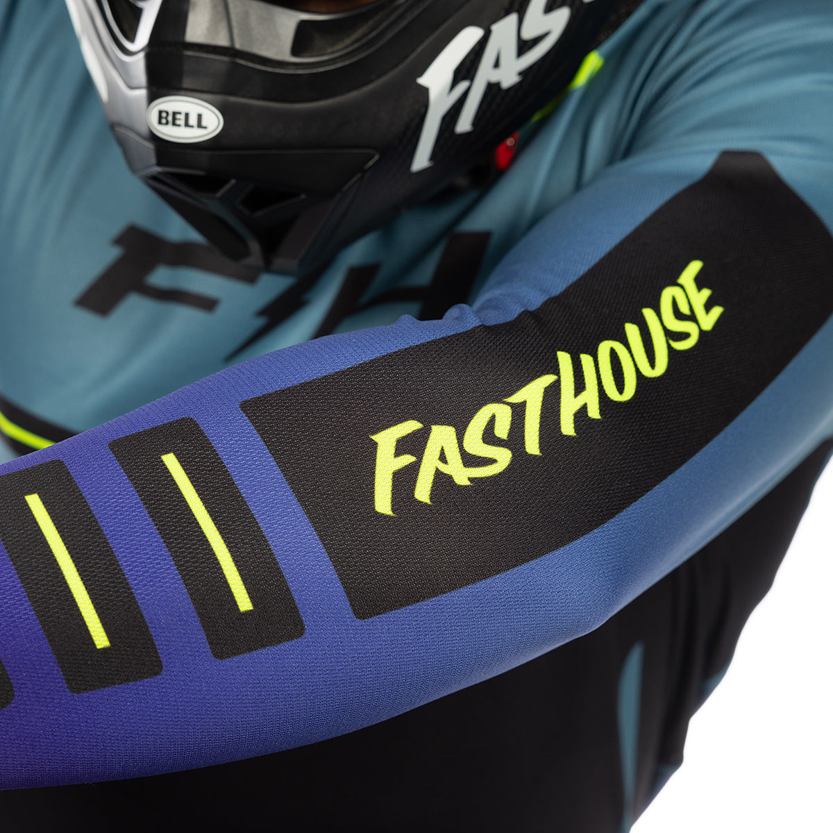 Elrod React Jersey - Light Indigo/Black