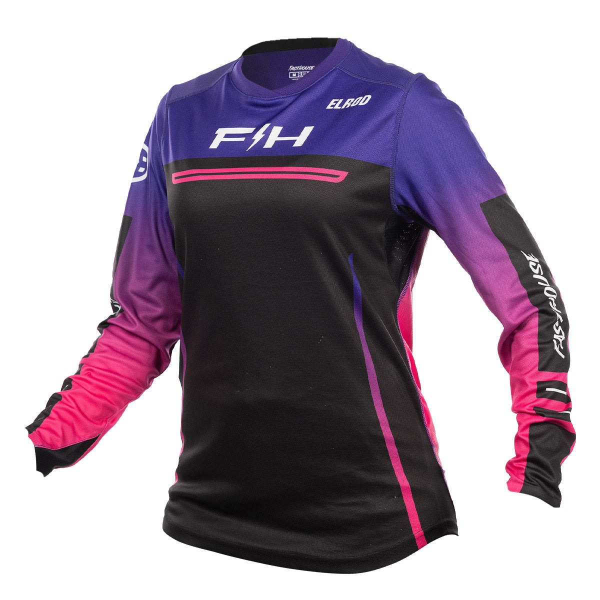 Elrod React Women's Jersey - Electric Fuchsia/FH Purple