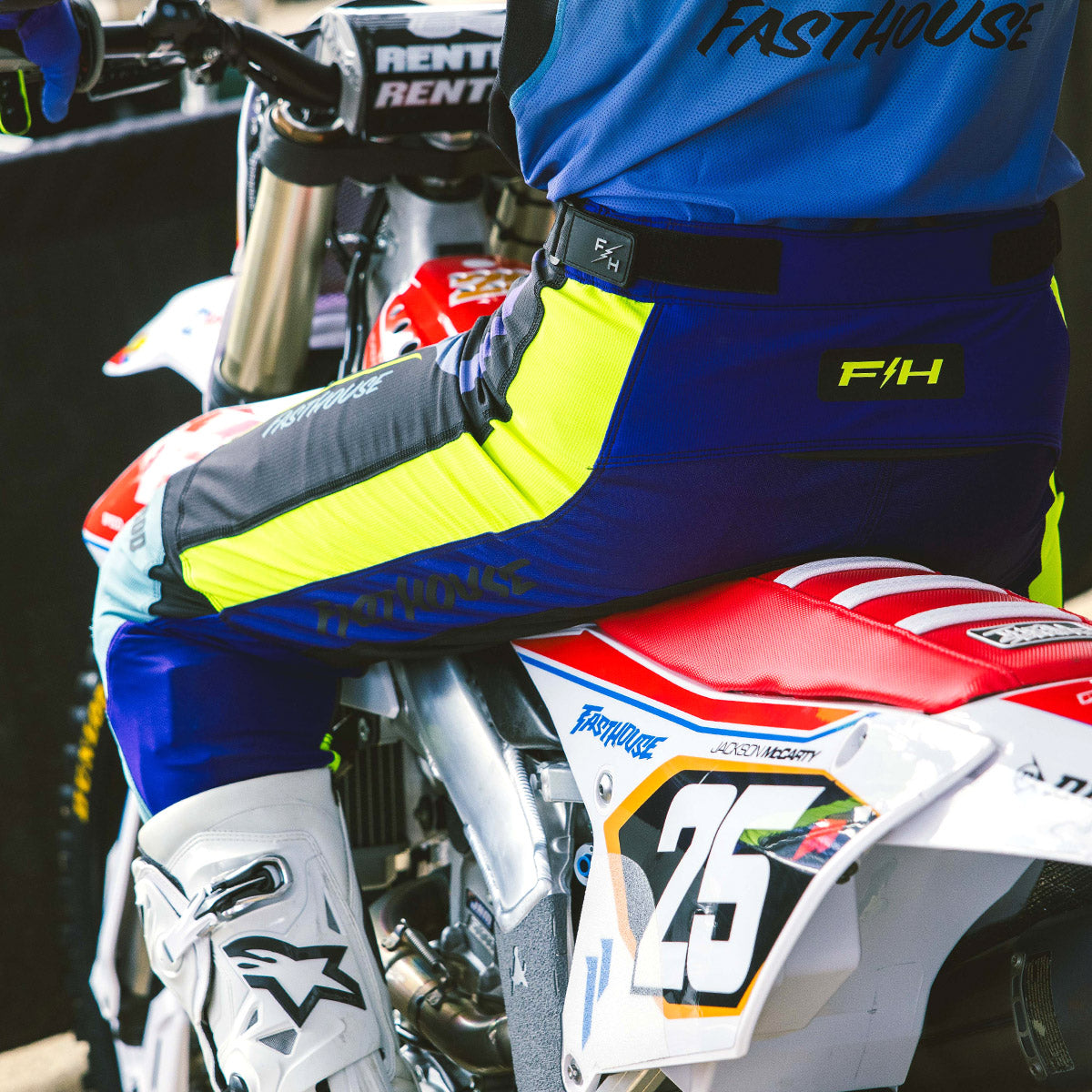 Elrod React Pant - Light Indigo/Black