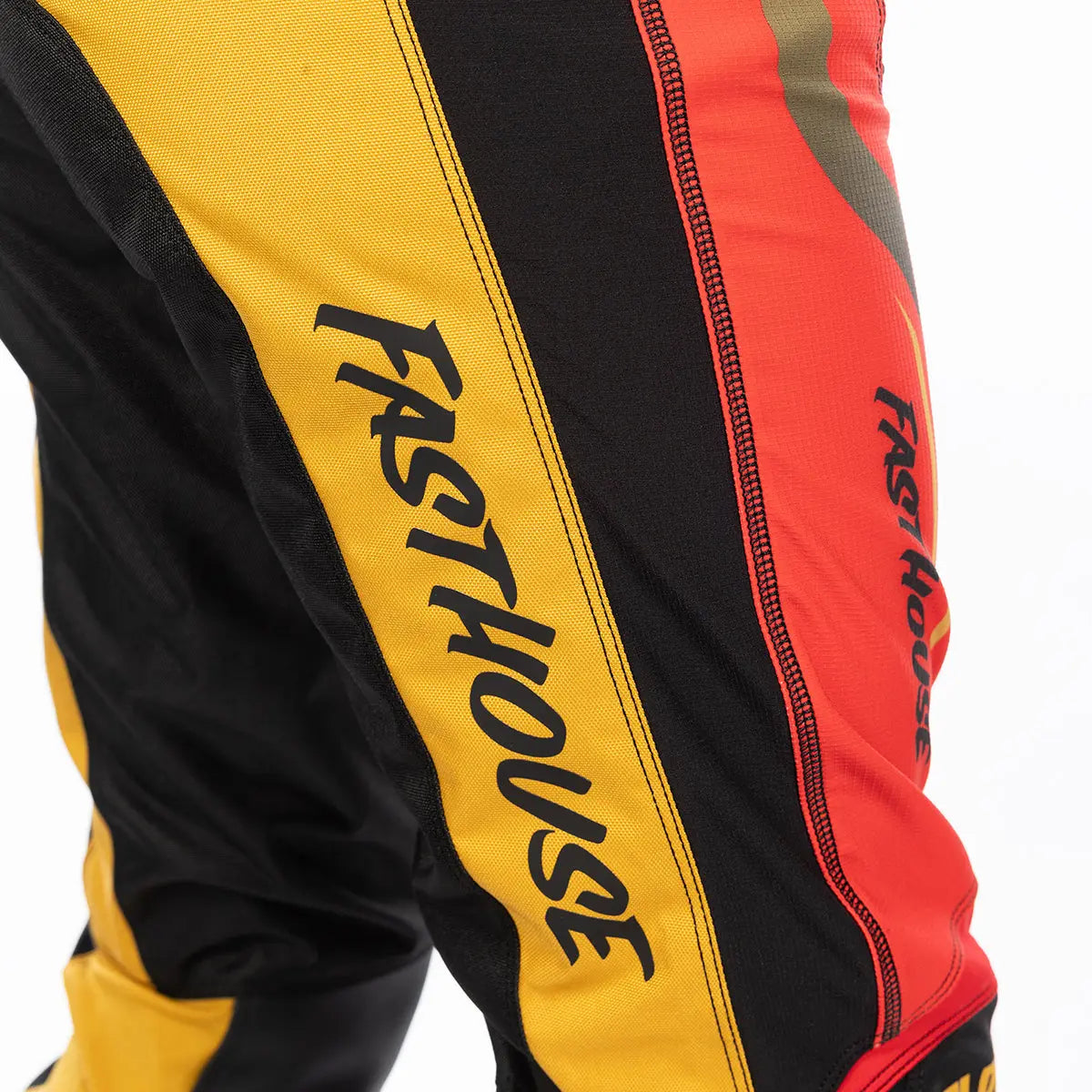 Elrod React Pant - Racing Red/Black Fasthouse