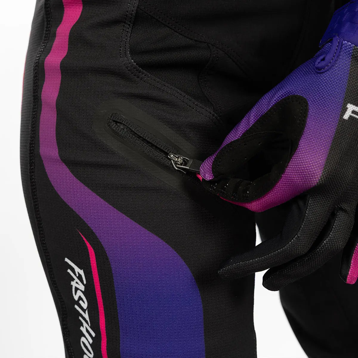 Women's Elrod React Pant - Electric Fuchsia/FH Purple Fasthouse