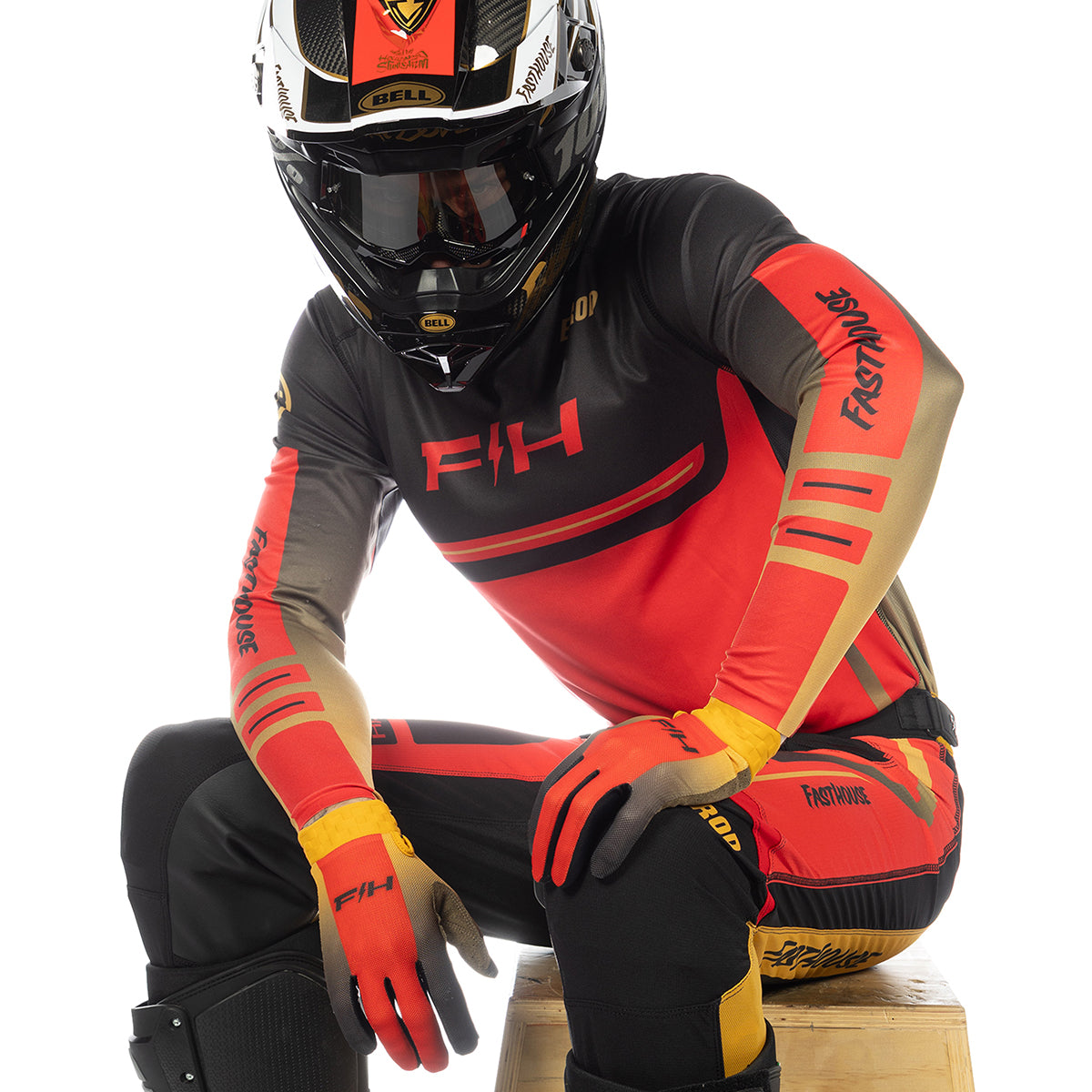 Elrod React Jersey -  Racing Red/Black