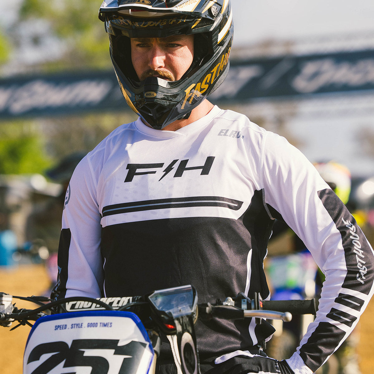 Elrod React Jersey -  White/Black