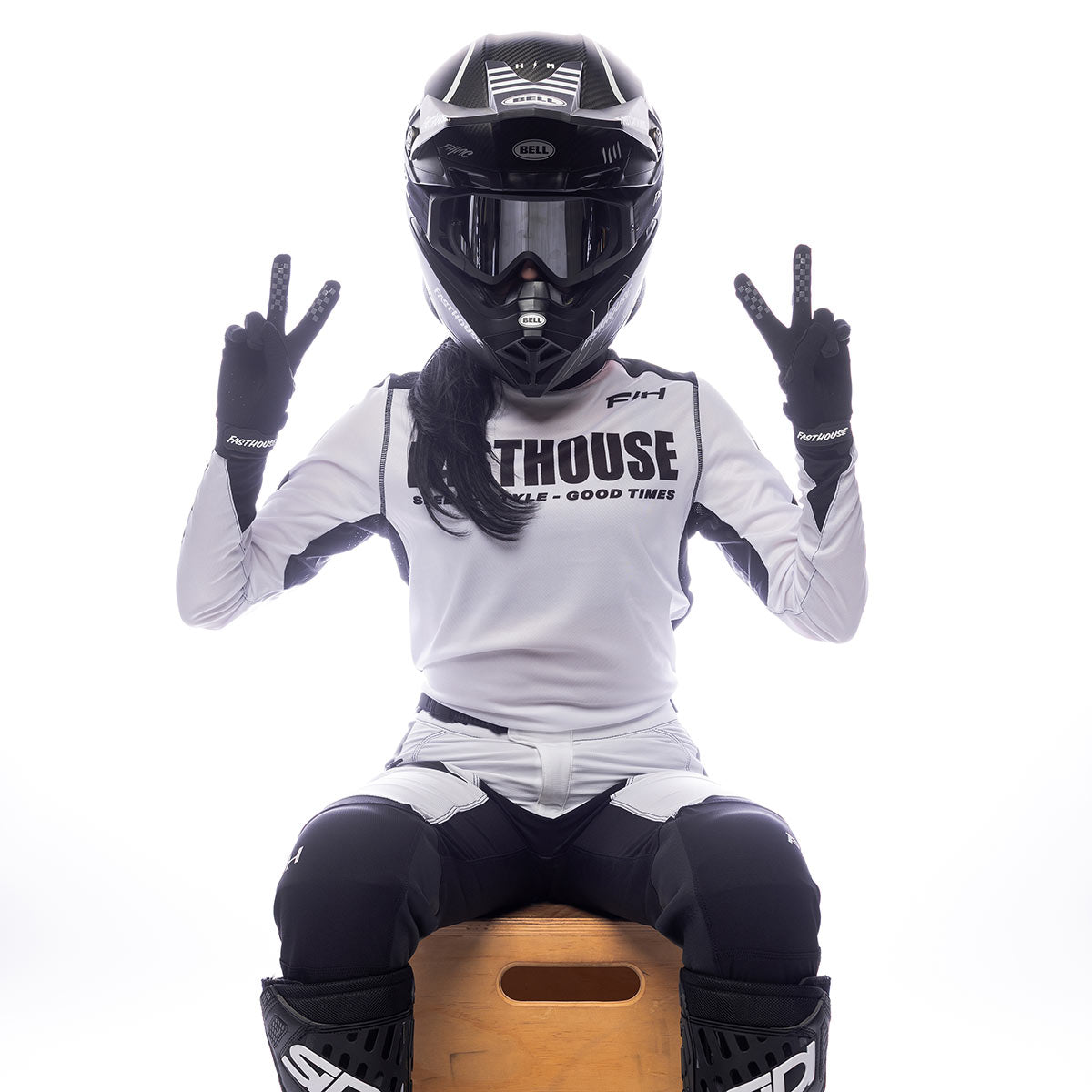 lrod Storm Women's Jersey - White/Black