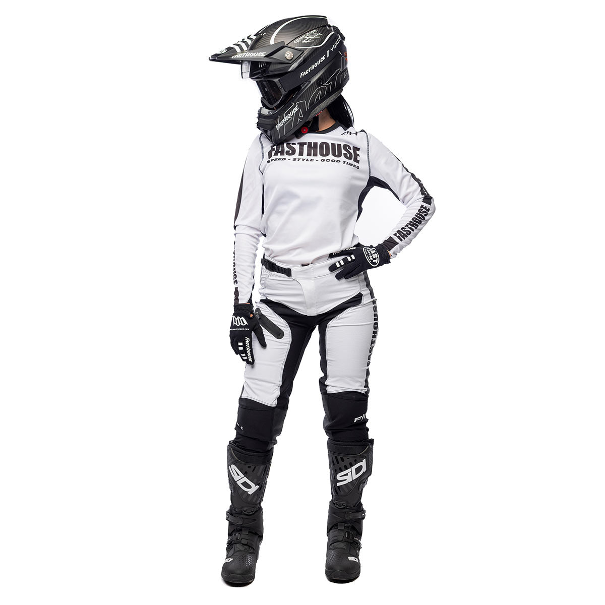 Elrod Storm Women's Pant - White/Black