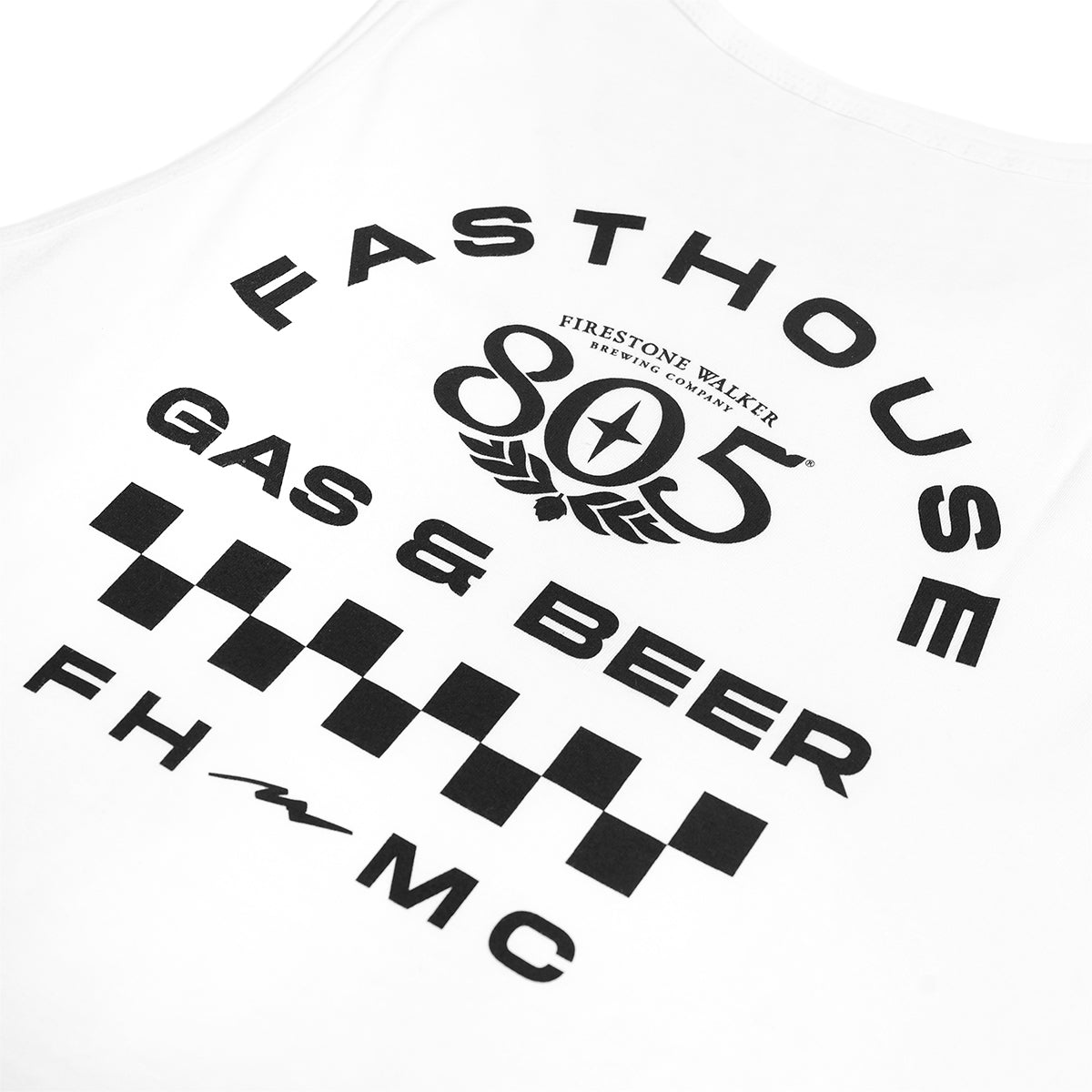 805 Parallel Tank - White