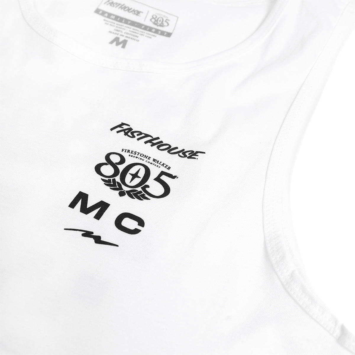 805 Parallel Tank - White