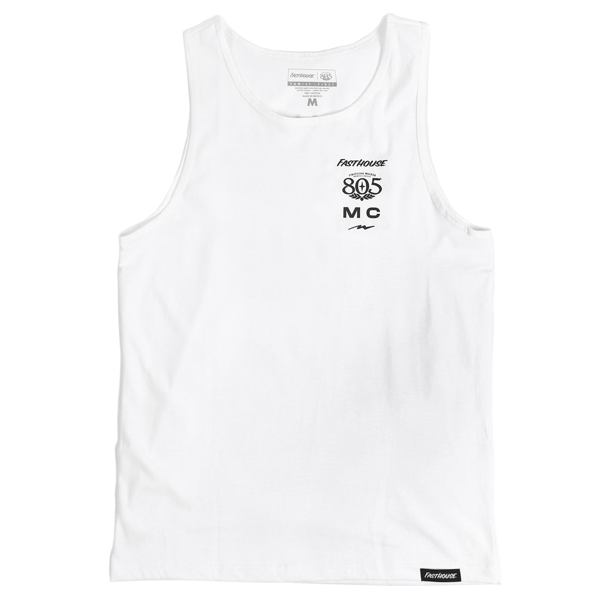 805 Parallel Tank - White